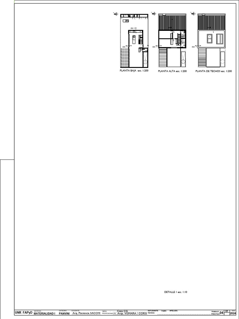 Diseño de Laminas Base en Arquitectura | PDF