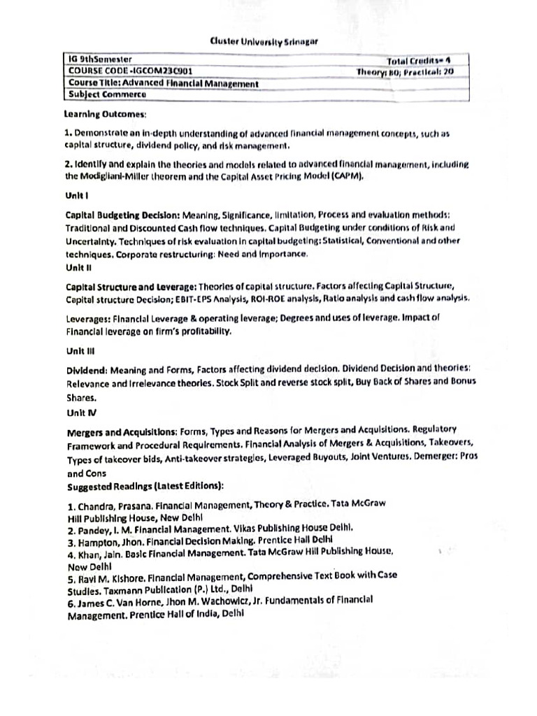 Scanned Document Analysis Guide | PDF