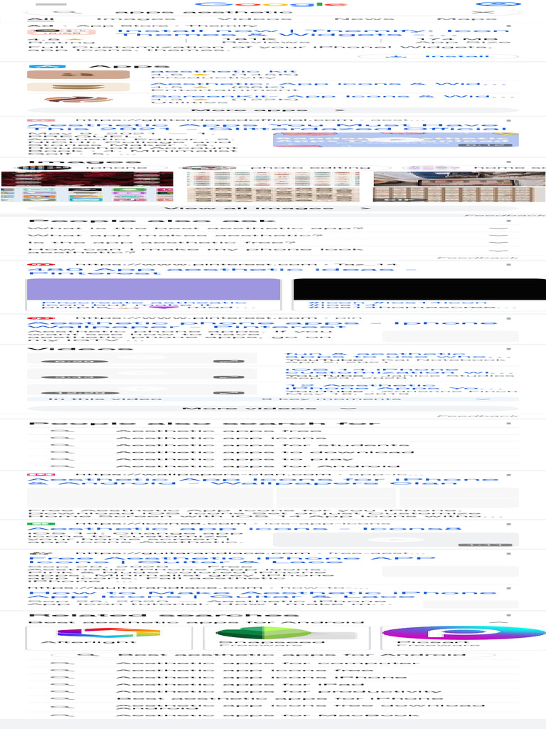 Apps Aesthetic - Google Search | PDF | Ios | I Phone