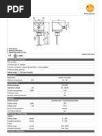 IFM SI5000 Flow Sensor Manual | PDF | Switch | Flow Measurement