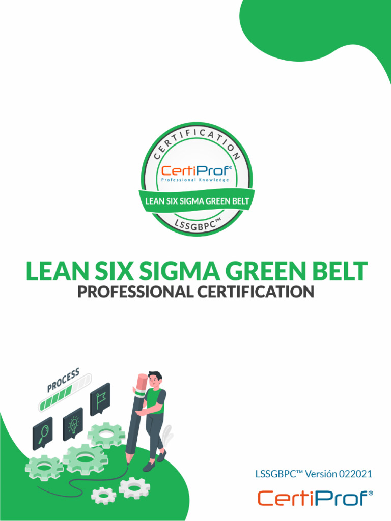 Syllabus Green Belt | PDF | Six Sigma | Procesos de negocio