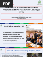 Nepal National Immunization Schedule 2025 | PDF