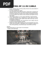 Medium Voltage Cable Testing Procedures | PDF | Insulator (Electricity ...