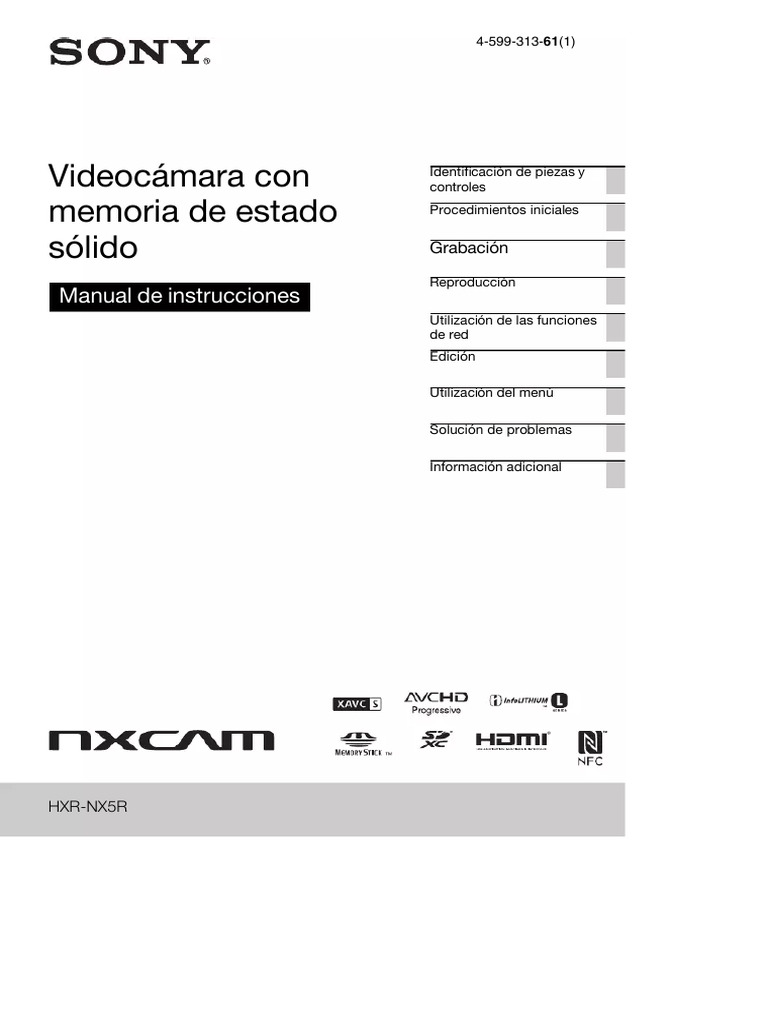Adaptador De CA Para Videocámara Sony HXR-NX5R, NX100, NX200 - ¡Carga Tu Cámara Fácilmente!
