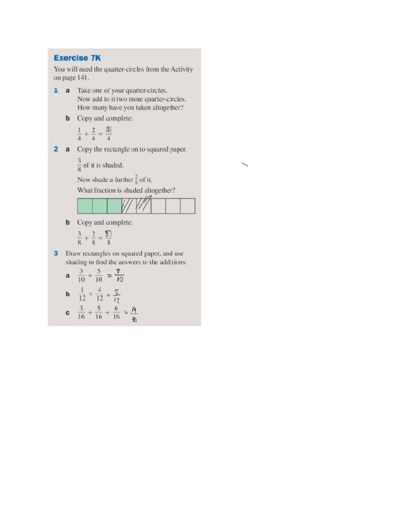 Exercise 7K | PDF