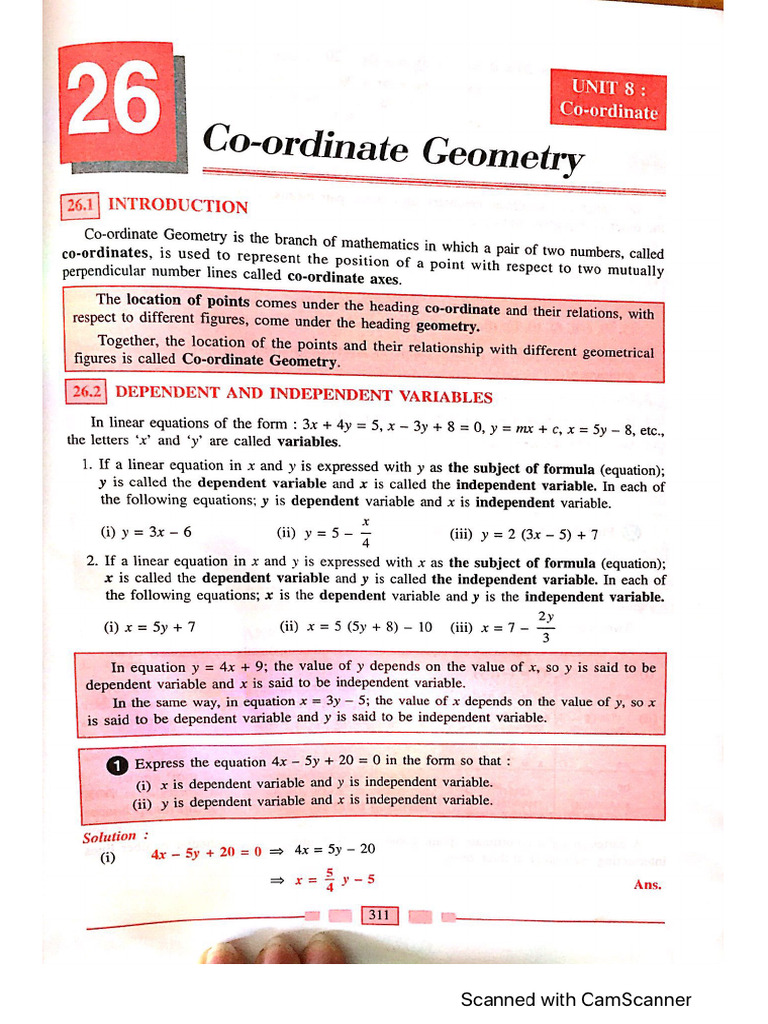 Coordinate Geometry | PDF