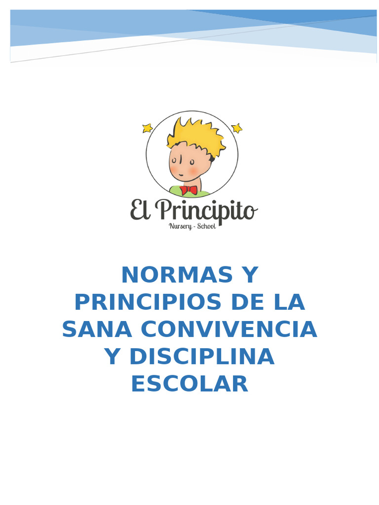 Manual de Convivencia Escolar 2024 | PDF | Violencia | Escuelas