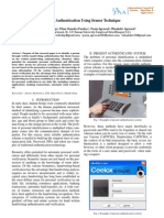 Extend Authentication Using Sensor Technique
