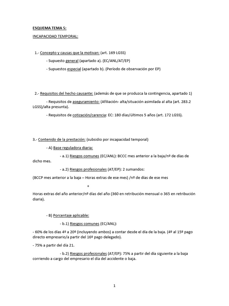 Esquema Tema 5-2 | PDF