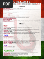 Xander's Café Special Menu Highlights | PDF | Hamburgers | Pesto