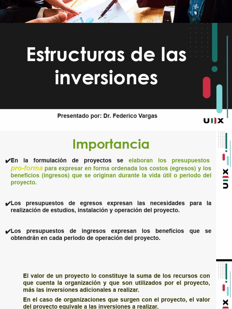 Ejemplos de Inversión Diferida | PDF | Presupuesto | Inversiones