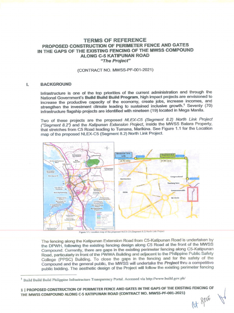 Tor MWSS PF 001 2021-Signed | PDF
