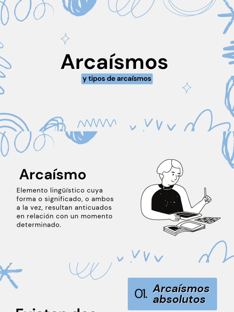 Arcaísmos // Presentación // Los Ejemplo | PDF