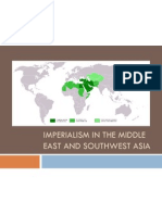 Imperialism in The Middle East and Southwest Asia