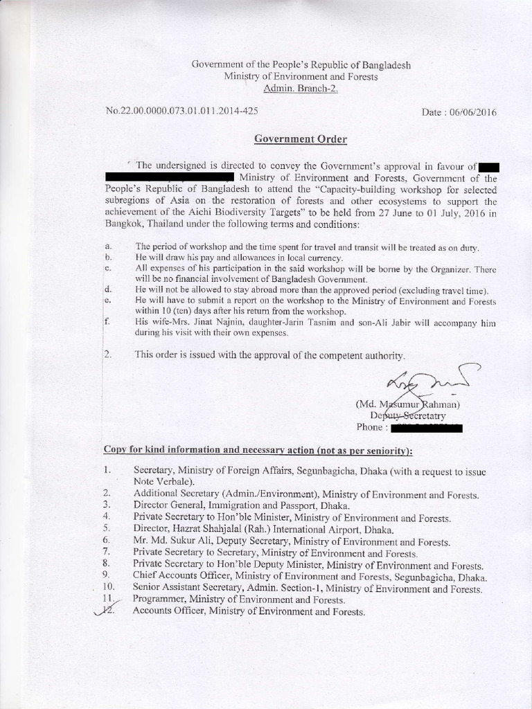 Government Order or GO Letter | PDF | Government