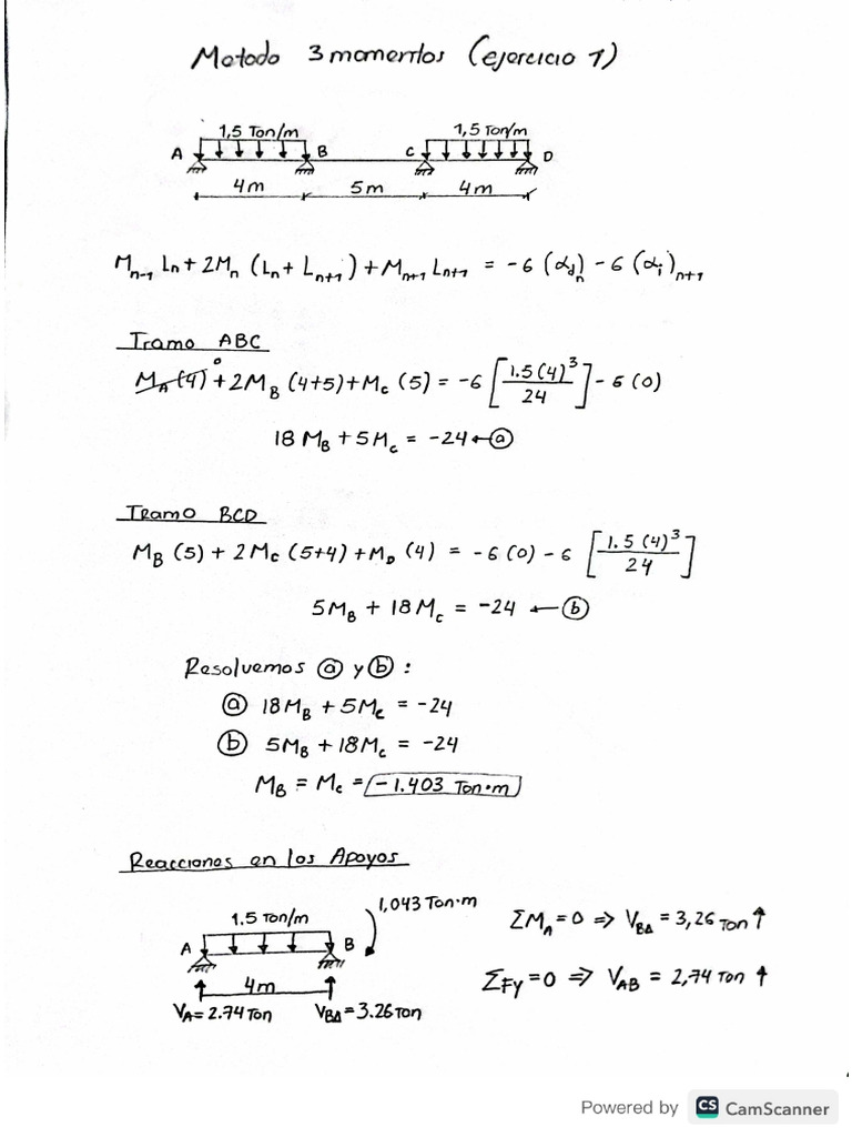Trabajo Análisis Estructural - 7C | PDF