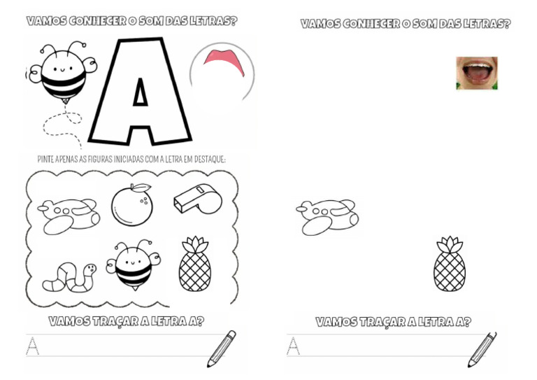 Letra A | PDF
