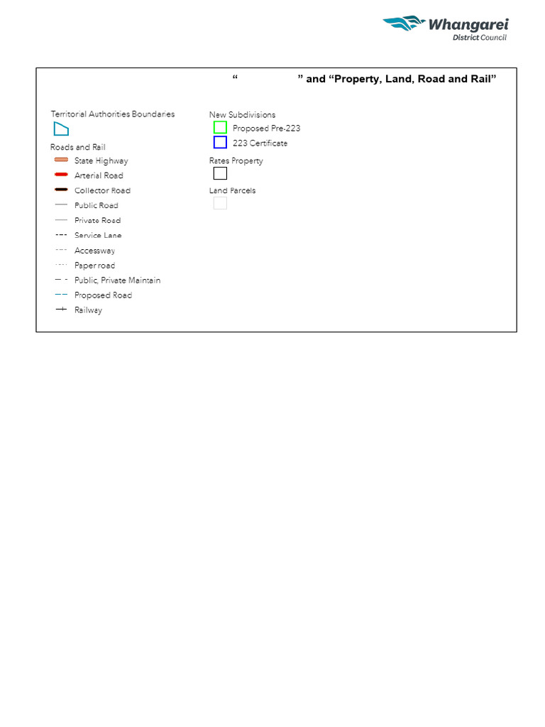 GIS Maps Viewer Legend Overview | PDF