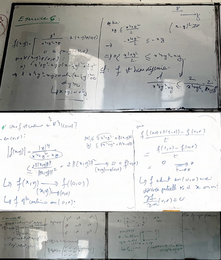 TD Calcul Diff | PDF
