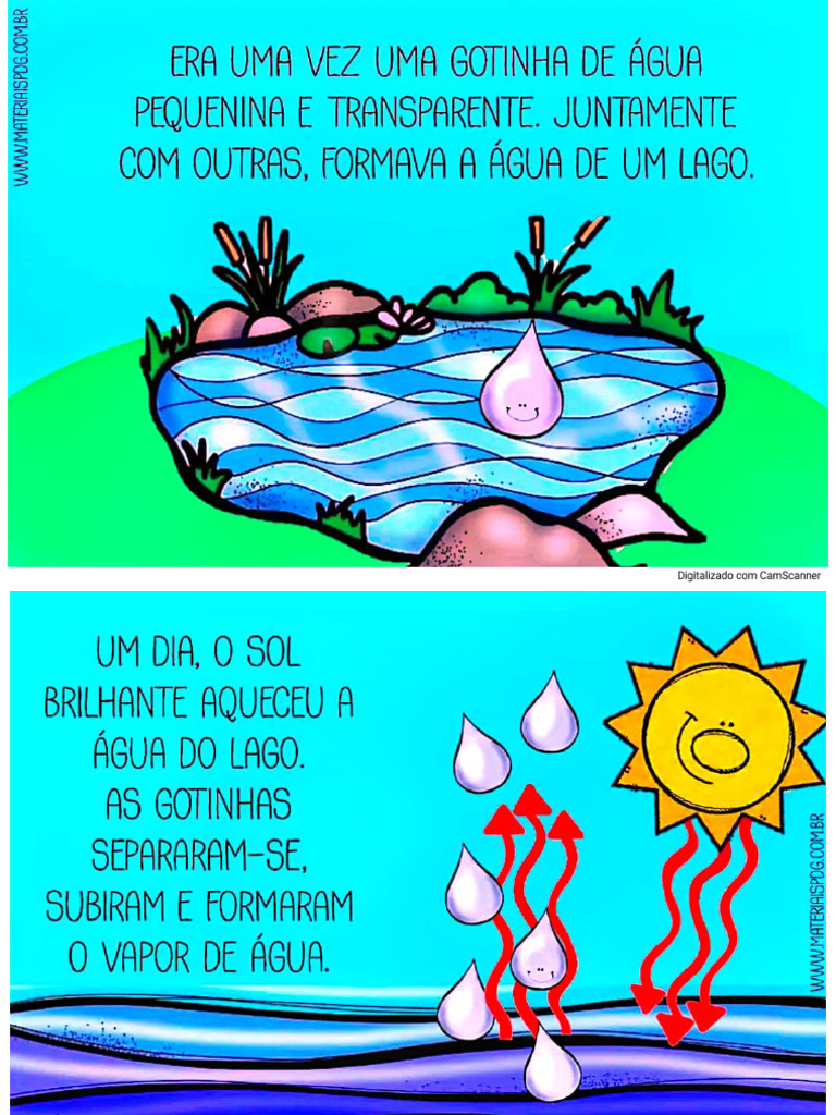 Texto e atividade sobre a Água | PDF