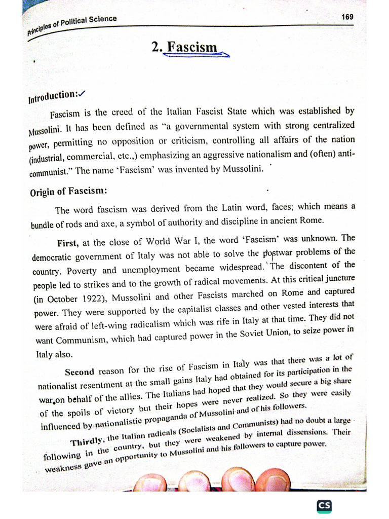 Fascism PDF