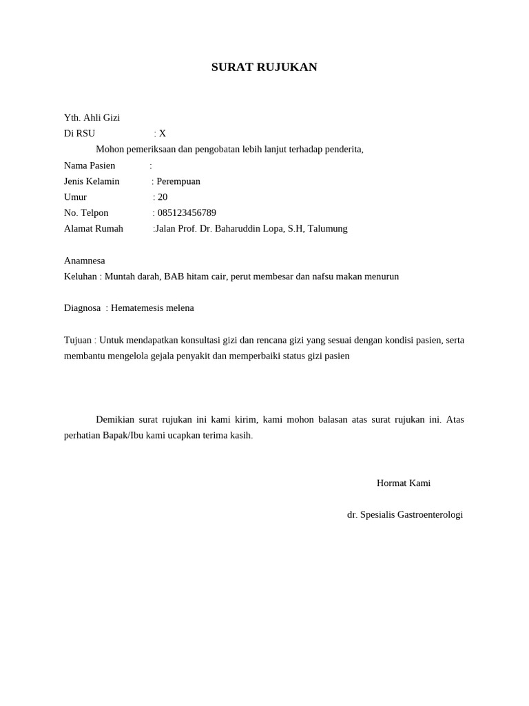 SURAT_RUJUKAN | PDF