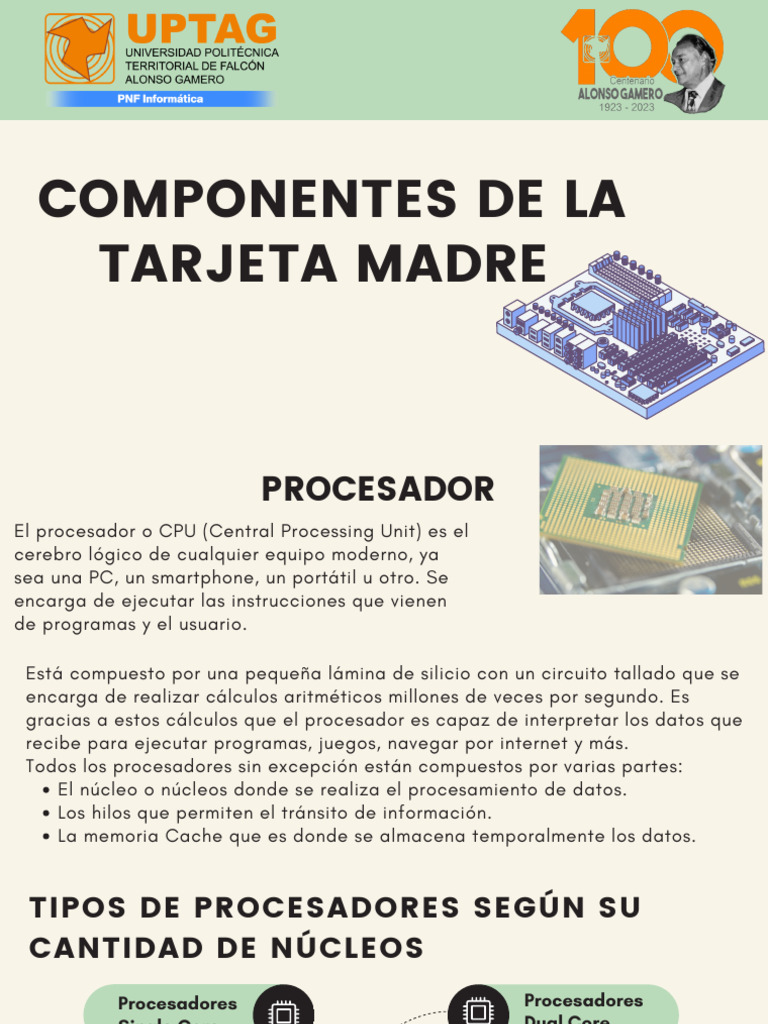 Unidad I - Parte 2 - 085742 | PDF | Unidad Central de procesamiento ...