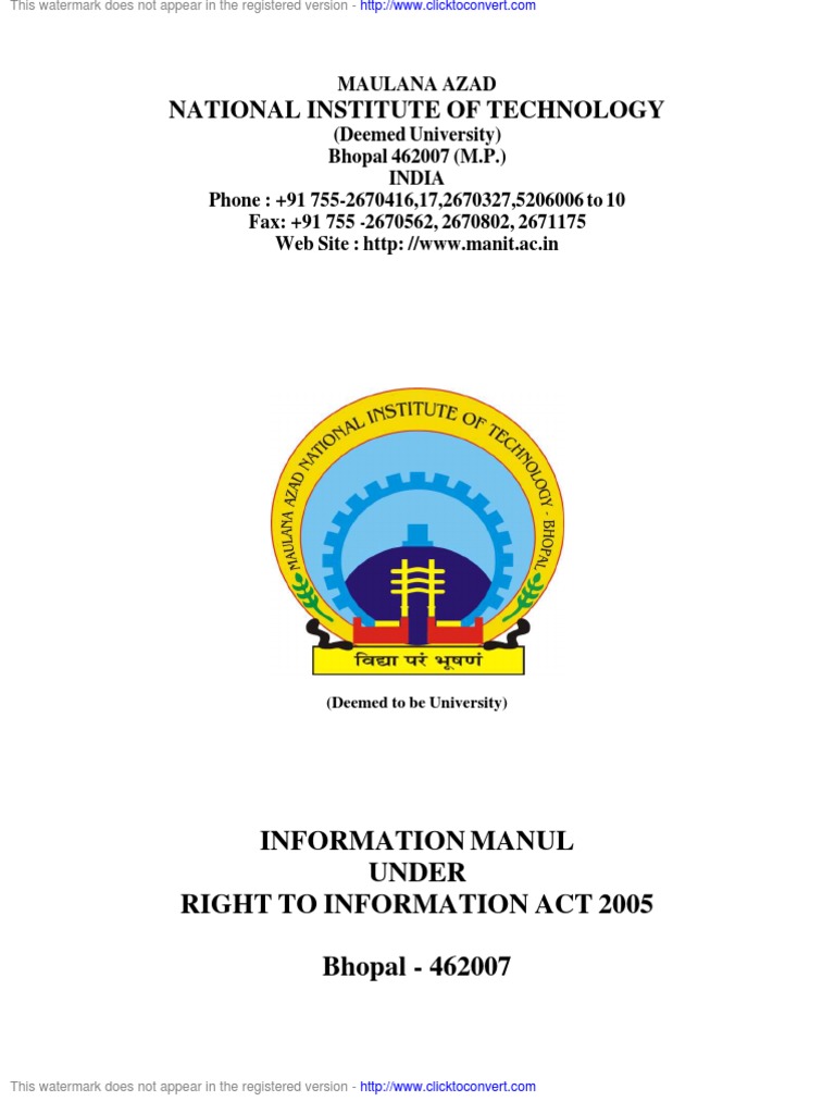 Right To Information Pdf Doctor Of Philosophy Business