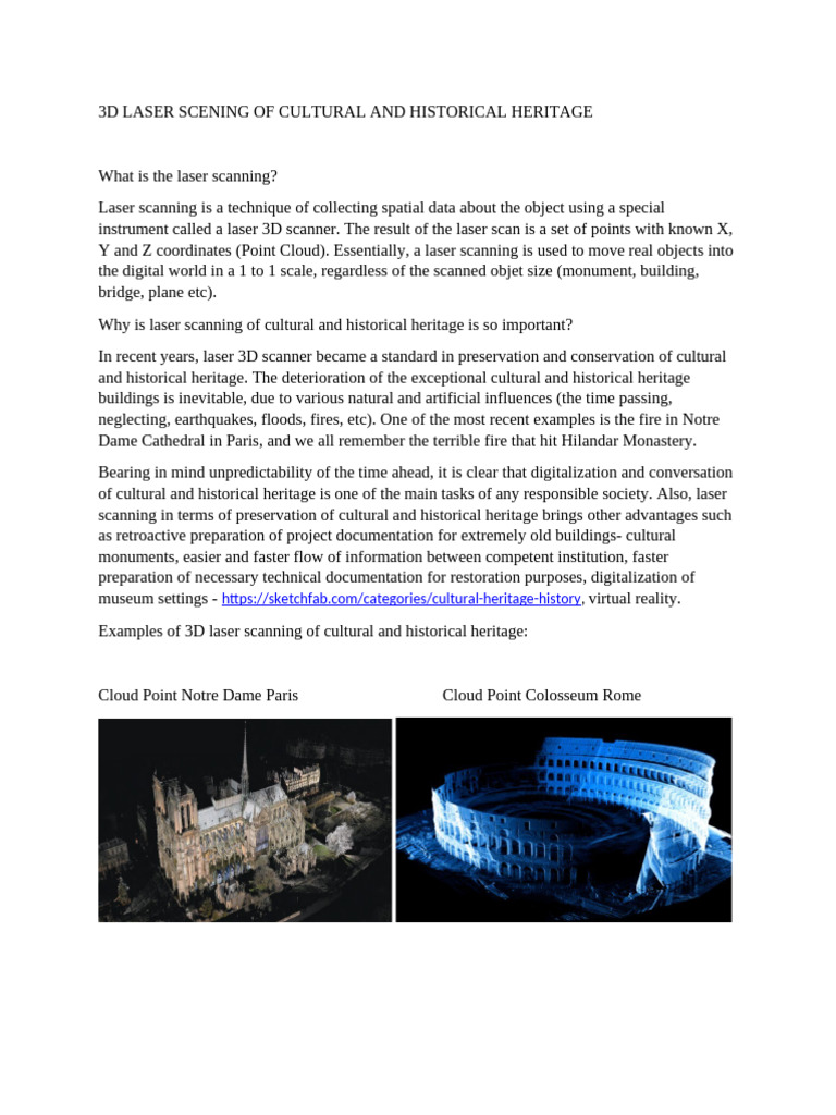 3D Laser Scanning for Heritage Preservation | PDF