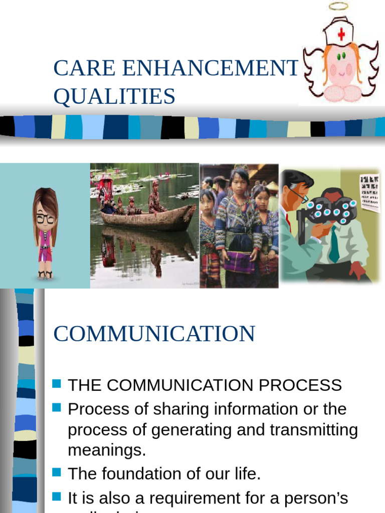 7. Care Enhancement Qualities | PDF | Communication | Social Psychology