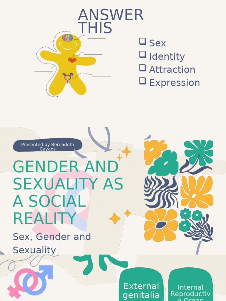 Understanding Gender and Sexuality | PDF | Gender | Gender Studies
