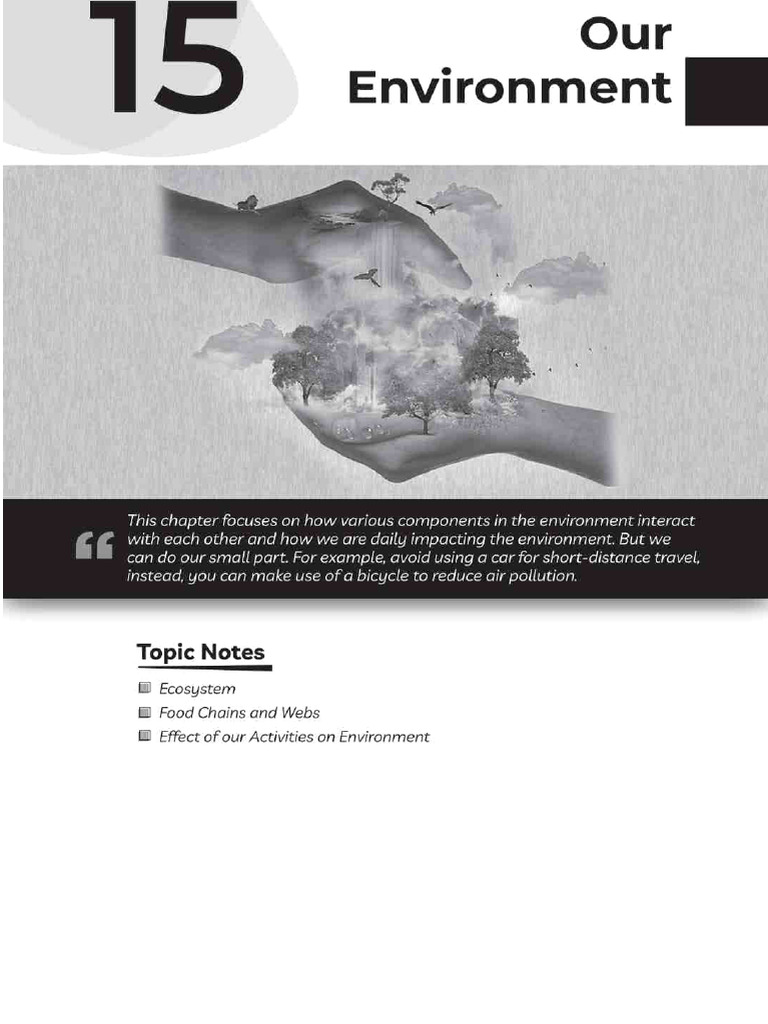 Our Environment | PDF