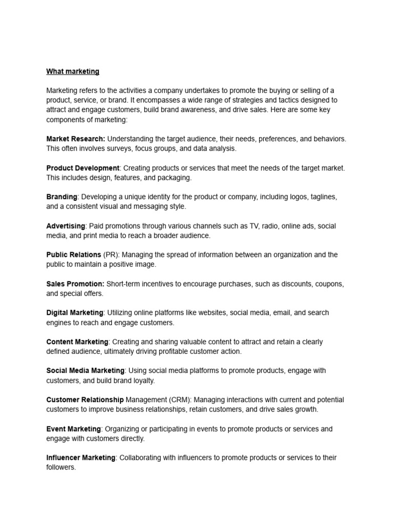 Marketing Management | PDF | Marketing | Market Segmentation