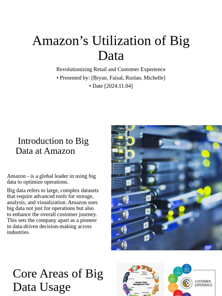Amazon's Big Data Strategies Explained | PDF | Big Data | Amazon Web ...