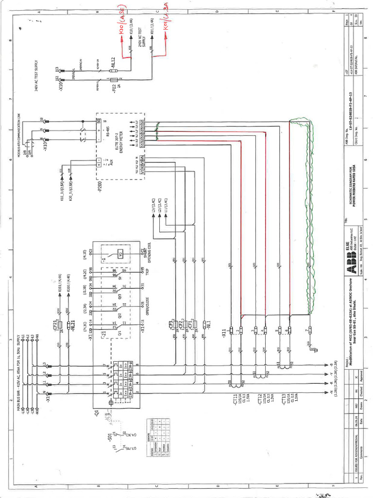 Red Markup Drawing | PDF