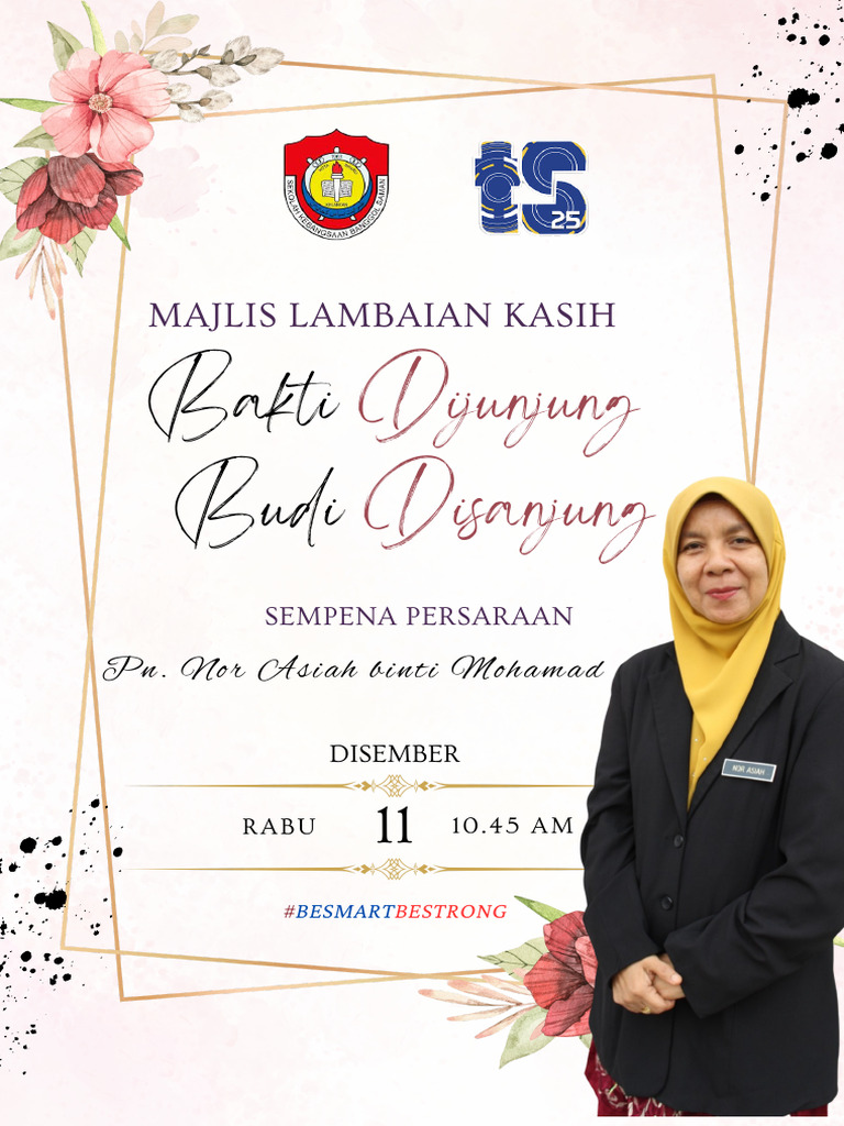 Majlis Persaraan CIKGU ASIAH | PDF