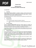 Voluntary Retirement Application Format | PDF