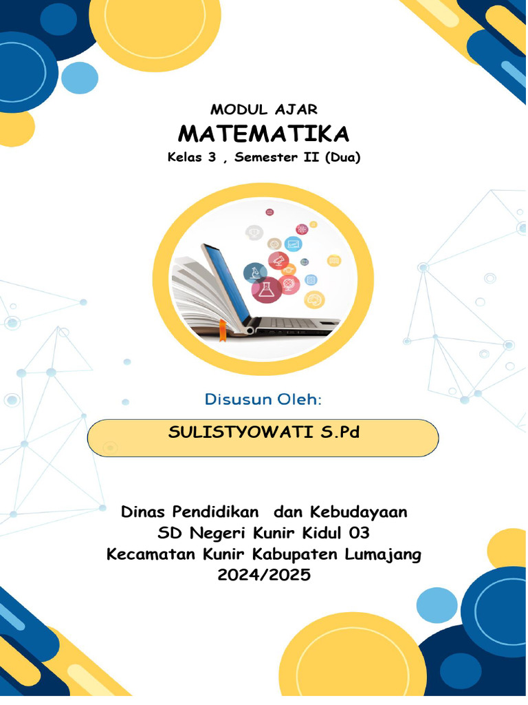 Modul Ajar Matematika Kelas 3 Semester II | PDF