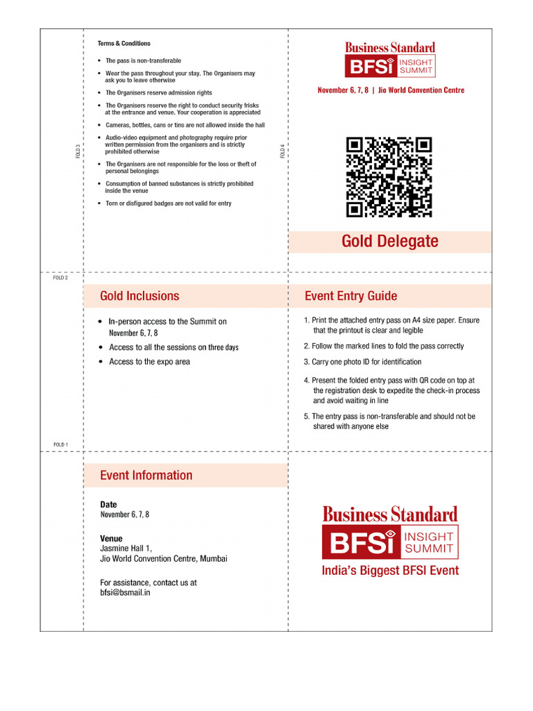 Delegate Pass 10202 | PDF