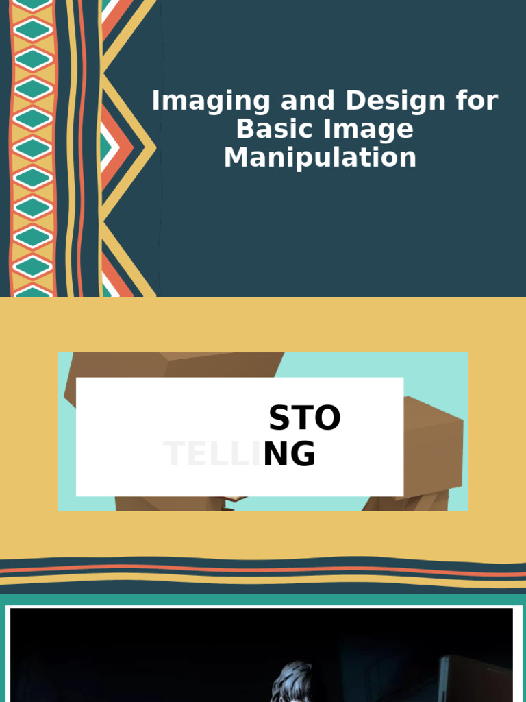 Imaging and Design For Basic Image Manipulation | PDF