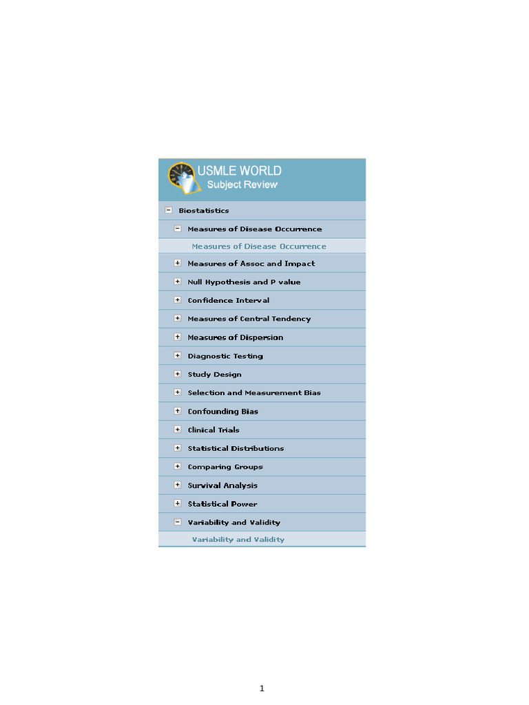 Statistics Review (MedicalBooksVN - Com) | PDF