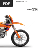 KTMエンデューロバイクメンテナンスブック　250 EXC Manuals & Maintenance | KTM United States