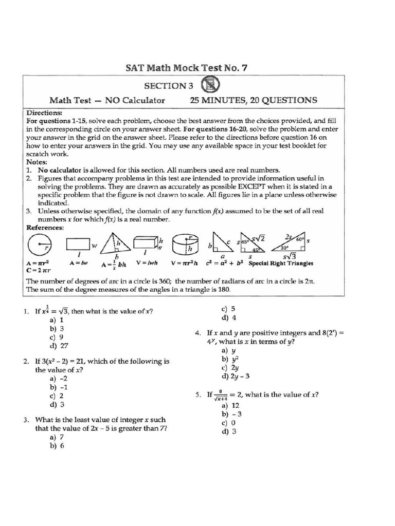 Test 7J | PDF