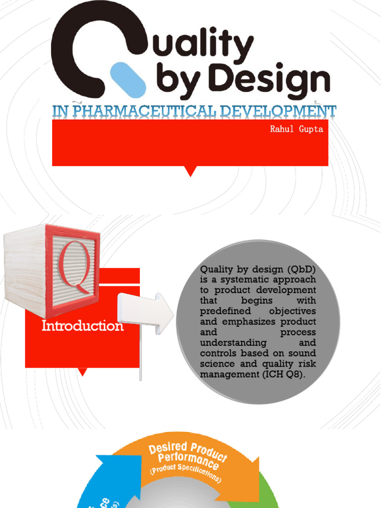 Quality-By-Design in Pharmaceutical Development | PDF