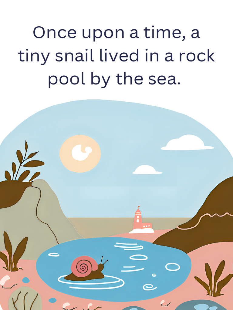 Snail's Ocean Adventure and Cleanup | PDF