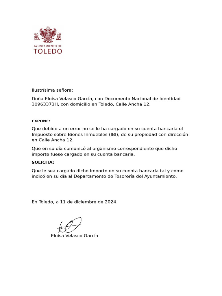 Expone Solicita | PDF