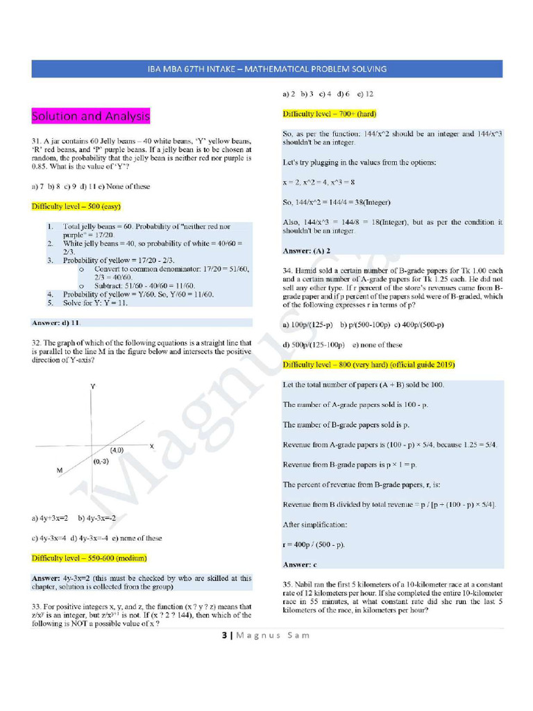 Mba 67 | PDF