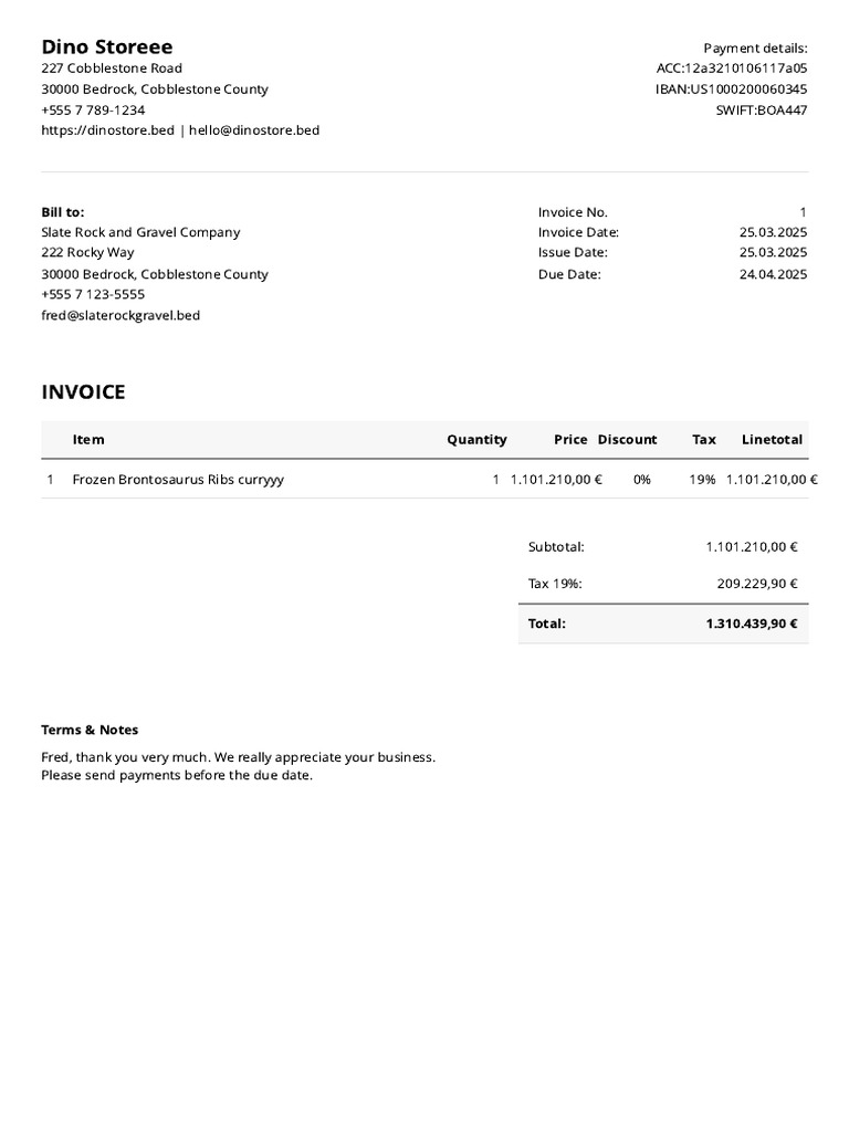 Invoice | PDF