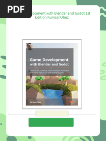 Game Development with Blender and Godot 1st Edition Kumsal Obuz - Download the ebook today to explore every detail