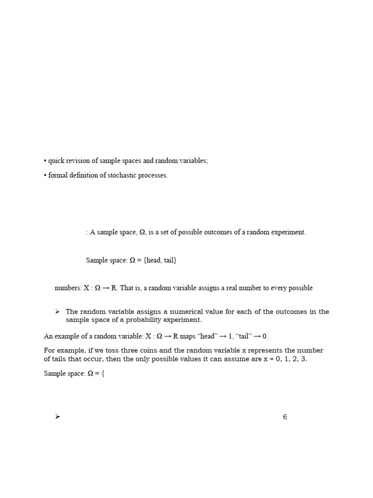 STA 412 Stochastic Process | PDF | Discrete Time And Continuous Time ...